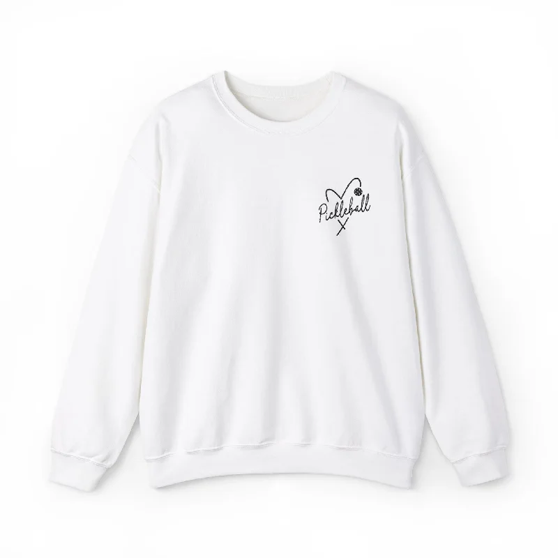 Pickleball Embroidered Sweatshirt Women’s Hoodie with Logo